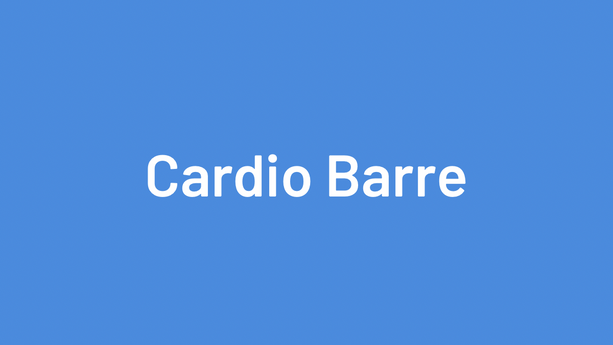 Cardio Barre Intro